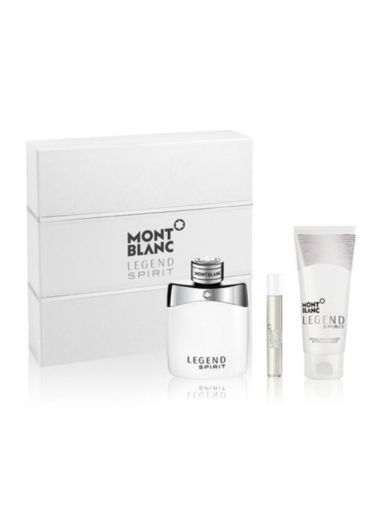 Mont Blanc Legend Spirit 100 мл + 7.5 мл + SG 100 мл – Тоалетна Вода за Мъже