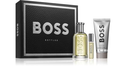 Hugo Boss Bottled 100 мл + SG 100 мл + 10 мл – Тоалетна Вода за Мъже