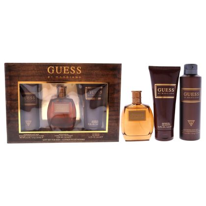 Guess By Marciano Тоалетна Вода 100 мл + Душ Гел 200 мл + Спрей за Тяло 226 мл – Подаръчен комплект за Мъже