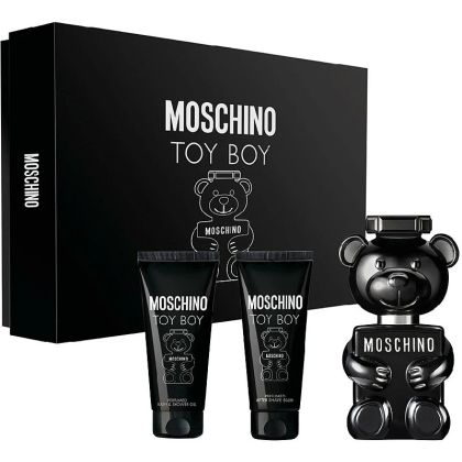 Moschino Toy Boy Парфюмна Вода 50 мл + Афтършейв Балсам 50 мл + Душ Гел 50 мл – Подаръчен комплект за Мъже