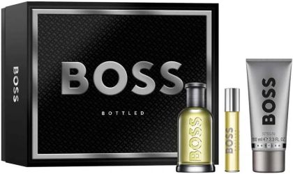 Hugo Boss Bottled Parfum Парфюмна Вода 100 мл + 10 мл + Душ Гел 100 мл – Подаръчен Комплект за Мъже