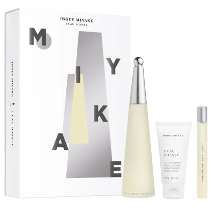 Issey Miyake L Eau Issey Тоалетна Вода 100 мл + 10 мл + Лосион за Тяло 50 мл – Подаръчен комплект за Жени