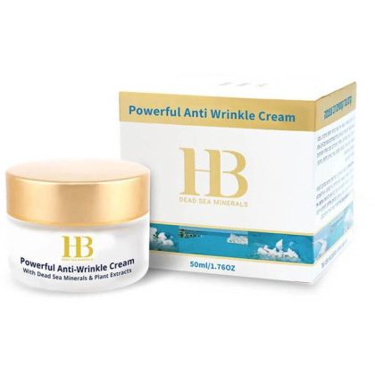 HB Powerful Anti Wrinkle Cream 50 мл- Крем за Лице Против Бръчки с SPF20