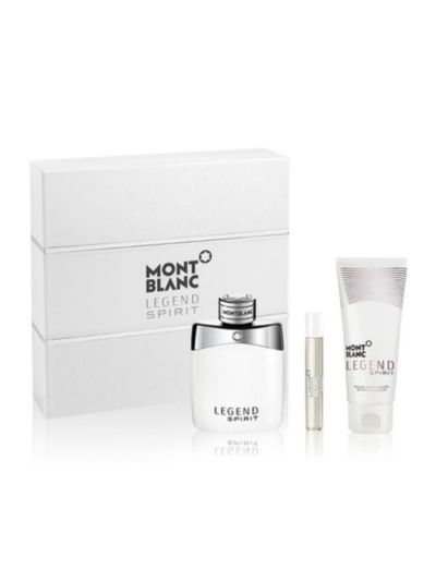 Mont Blanc Legend Spirit 100 мл + 7.5 мл + SG 100 мл – Тоалетна Вода за Мъже