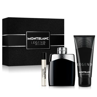 Mont Blanc Legend Тоалетна Вода 100 мл + 7.5 мл + Душ Гел 100 мл – Подаръчен Комплект за Мъже