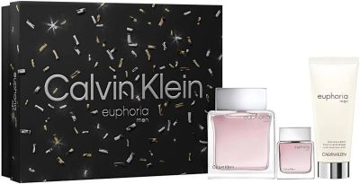 Calvin Klein Euphoria Тоалетна Вода за Мъже 100 мл + 15 мл + Афтършейв Балсам 100 мл – Подаръчен комплект за Мъже