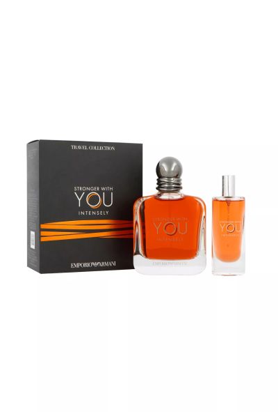 Armani Stronger With You Intensely 100 мл + 15 мл – Парфюмна Вода за Мъже