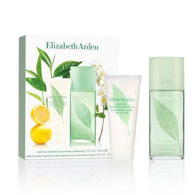 Elizabeth Arden Green Tea Парфюмна Вода 100 ml + Крем за Тяло 100 мл- Подаръчен Комплект за Жени